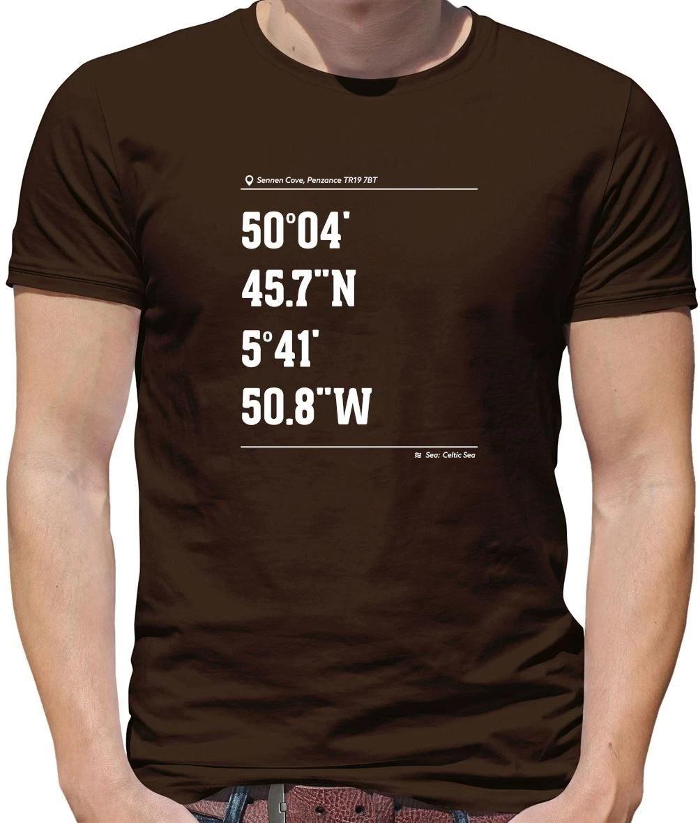 Surfing Coordinates Sennen Bay - T-Shirt - Surf Surfer Beach Cornwall 3XL
Surfing Coordinates Sennen Bay - T-Shirt - Surf Surfer Beach Cornwall 3XL