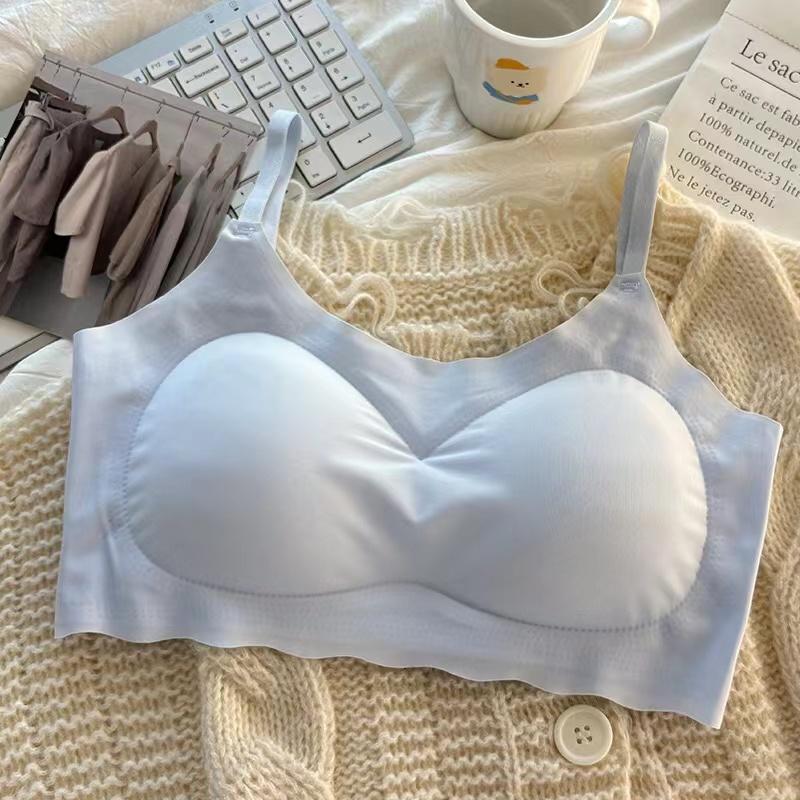 Бюстгальтер Ice Silk для женщин, однотонный, простой, удобный, приятный для кожи, регулируемые бретели, дышащий, спортивный, для сна XL синий
Бюстгальтер Ice Silk для женщин, однотонный, простой, удобный, приятный для кожи, регулируемые бретели, дышащий, спортивный, для сна XL синий