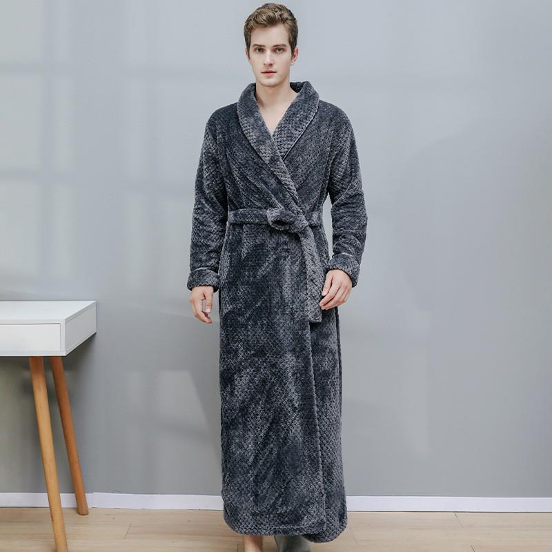 Women s & Men s Extended Length Winter Plush Flannel Bathrobe & Pajamas Set XL (80-100 kg)
Women s & Men s Extended Length Winter Plush Flannel Bathrobe & Pajamas Set XL (80-100 kg)