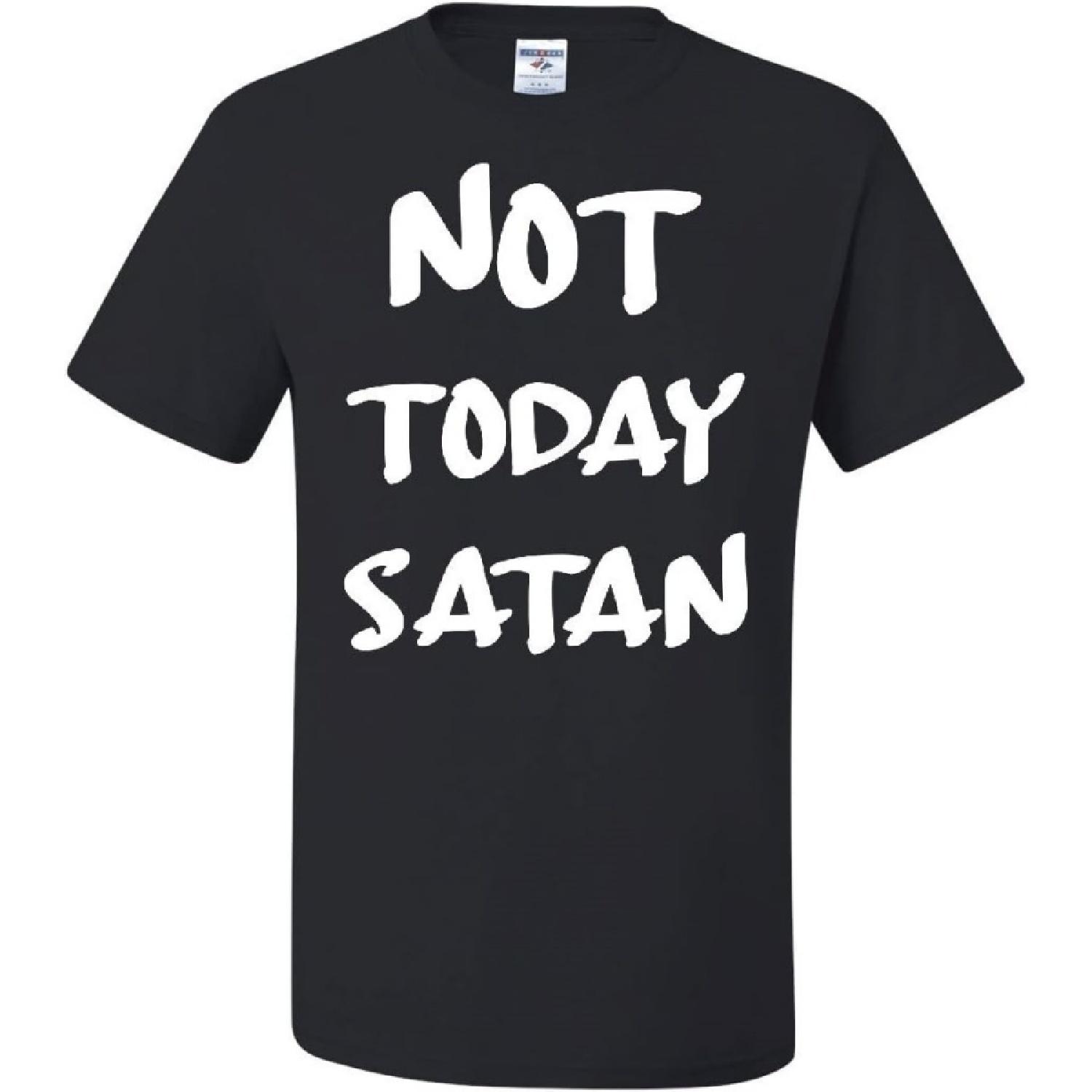 Not Today Satan T-Shirt Religious Funny Jesus Religion Faith Tee XXXXXL різнокольоровий
Not Today Satan T-Shirt Religious Funny Jesus Religion Faith Tee XXXXXL різнокольоровий
