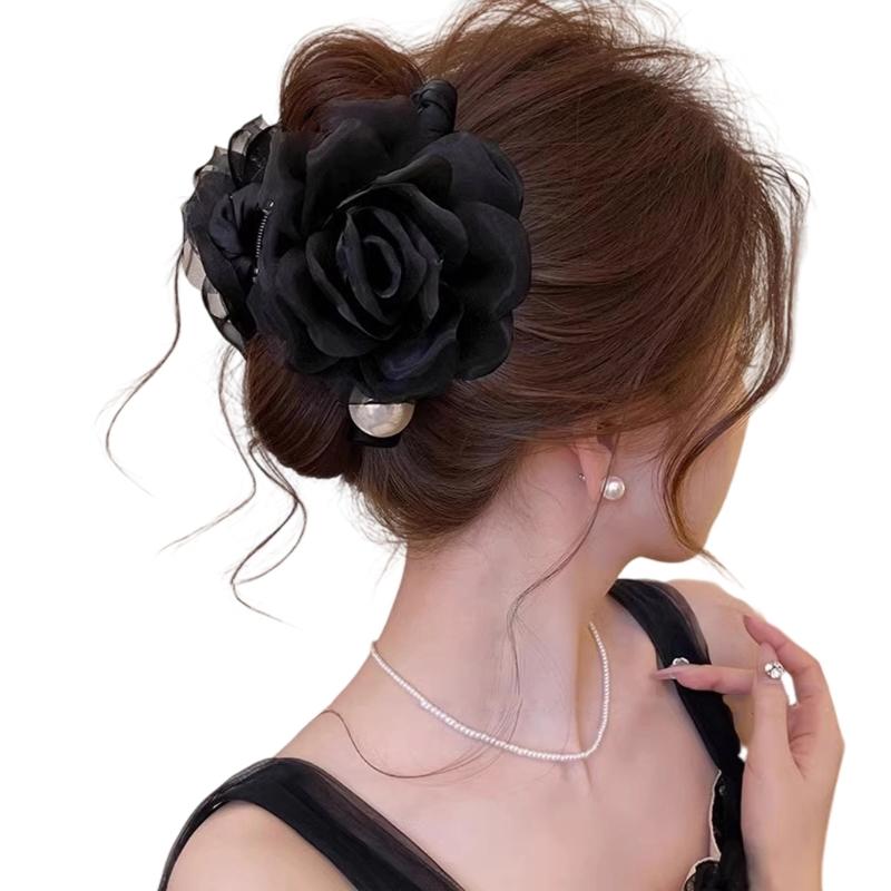 Trendy Flower Hair Clip Strong Clasp For Long Hair Smooth Clip Lightweight Everyday Use
Trendy Flower Hair Clip Strong Clasp For Long Hair Smooth Clip Lightweight Everyday Use