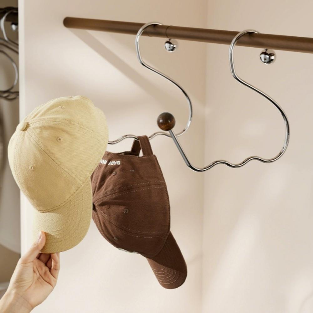 2Pcs Multifunctional Circle Ring Hat Hanger Baseball Cap Organizer Closet Rod Hooks Hats Display Rack Handbag Hook Anti-slip
2Pcs Multifunctional Circle Ring Hat Hanger Baseball Cap Organizer Closet Rod Hooks Hats Display Rack Handbag Hook Anti-slip