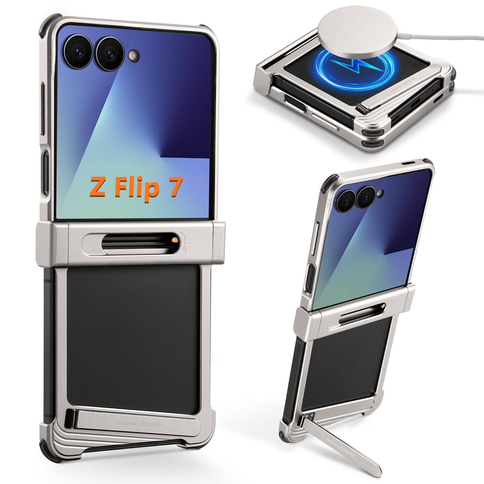 Eary Magnetic Phone Case for Samsung Galaxy Z Flip 7 With Adjustable Hidden Stand Military-Grade Shockproof Protection 7 Cover Galaxy Z Flip7
Eary Magnetic Phone Case for Samsung Galaxy Z Flip 7 With Adjustable Hidden Stand Military-Grade Shockproof Protection 7 Cover Galaxy Z Flip7