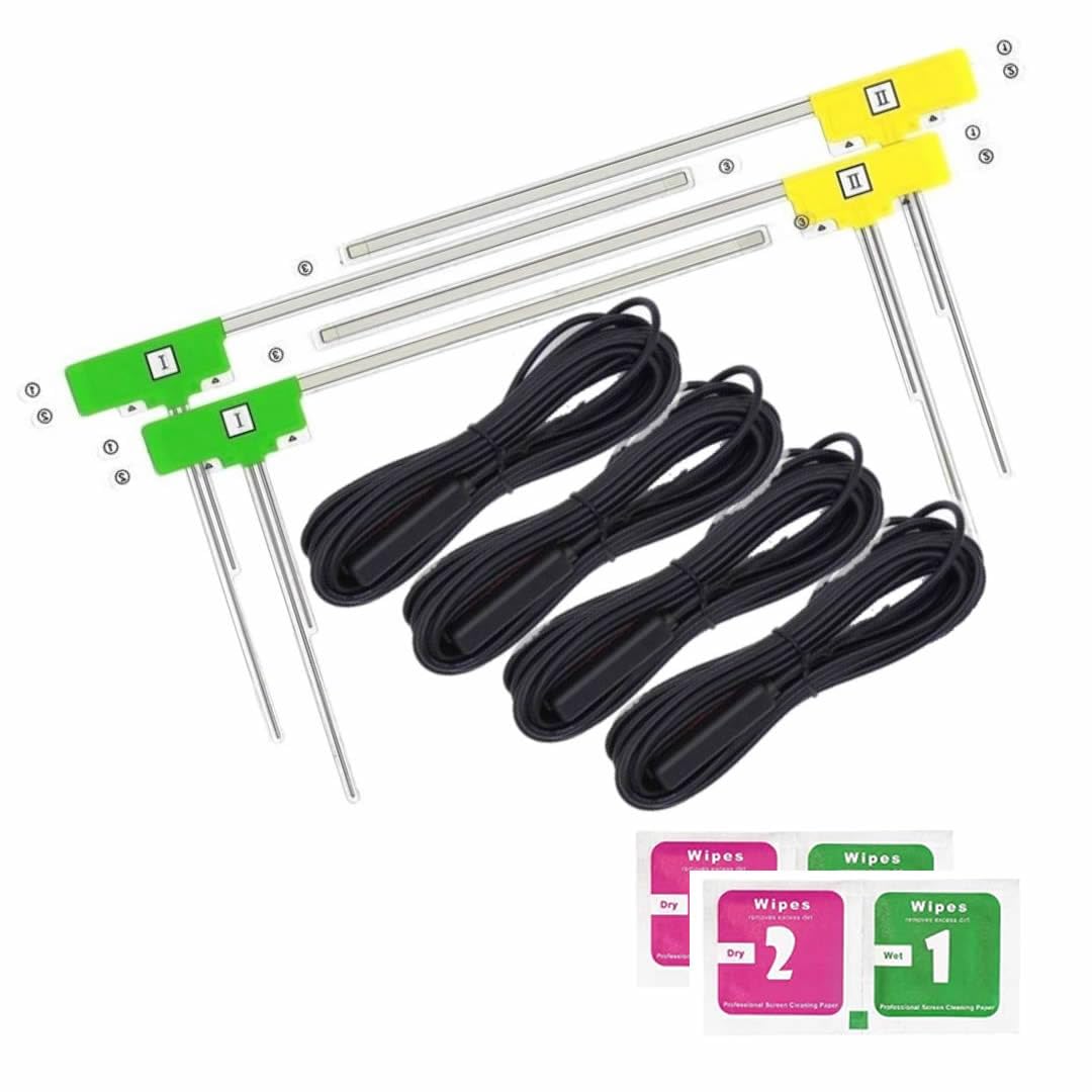 GT13 Full Seg Terrestrial Digital Antenna Set 4ch Car Navigation Compatible with Alpine/Clarion/Nissan
GT13 Full Seg Terrestrial Digital Antenna Set 4ch Car Navigation Compatible with Alpine/Clarion/Nissan