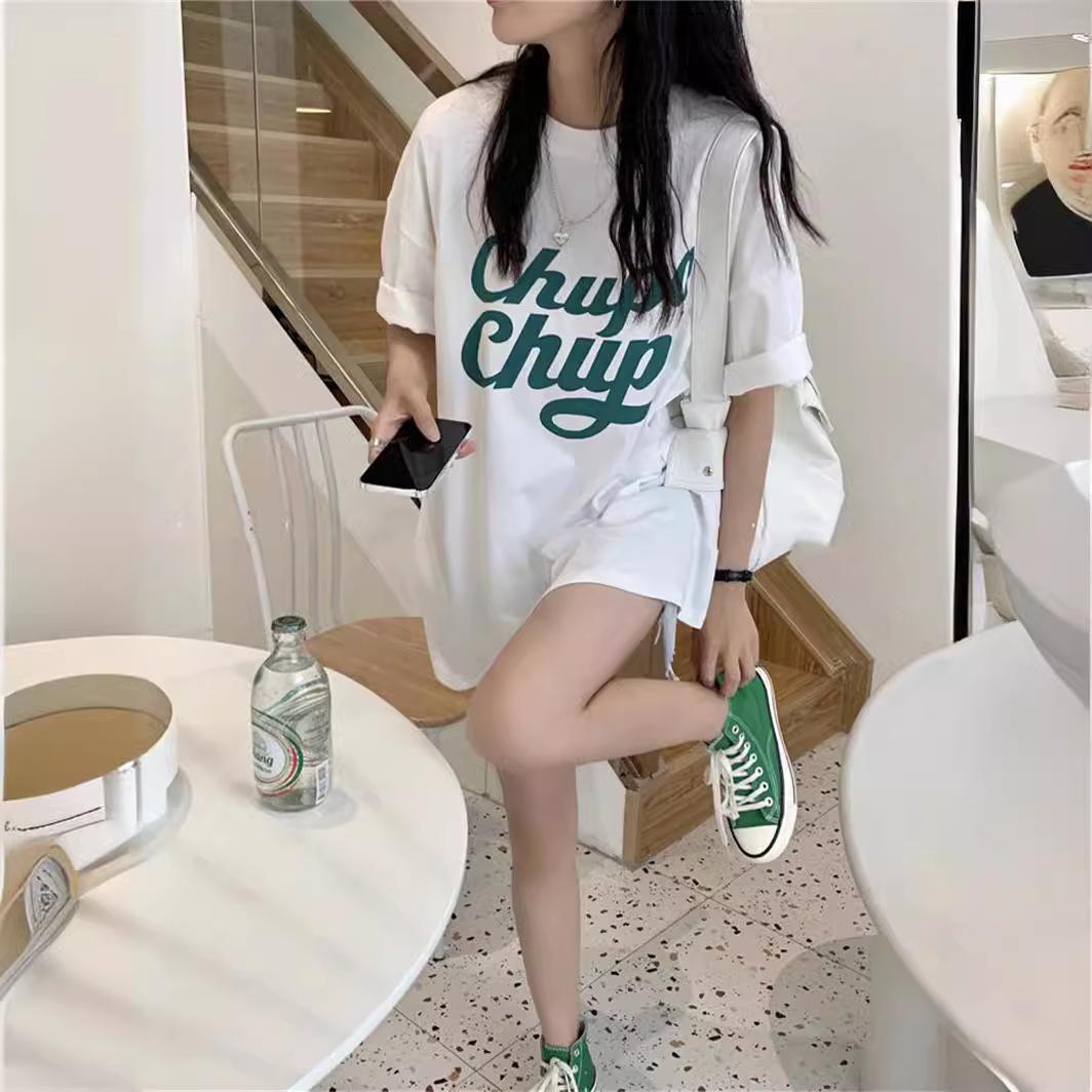 2025 Summer Blue Cotton Short Sleeve T-Shirt Women s Loose Casual Versatile Printed Medium and Long Top S
2025 Summer Blue Cotton Short Sleeve T-Shirt Women s Loose Casual Versatile Printed Medium and Long Top S