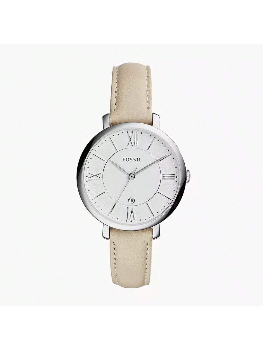 Женские кварцевые часы Fossil с кожаным ремешком, 3 стрелки, корпус из нержавеющей стали и минеральным стеклом, ES3793 белый
Женские кварцевые часы Fossil с кожаным ремешком, 3 стрелки, корпус из нержавеющей стали и минеральным стеклом, ES3793 белый