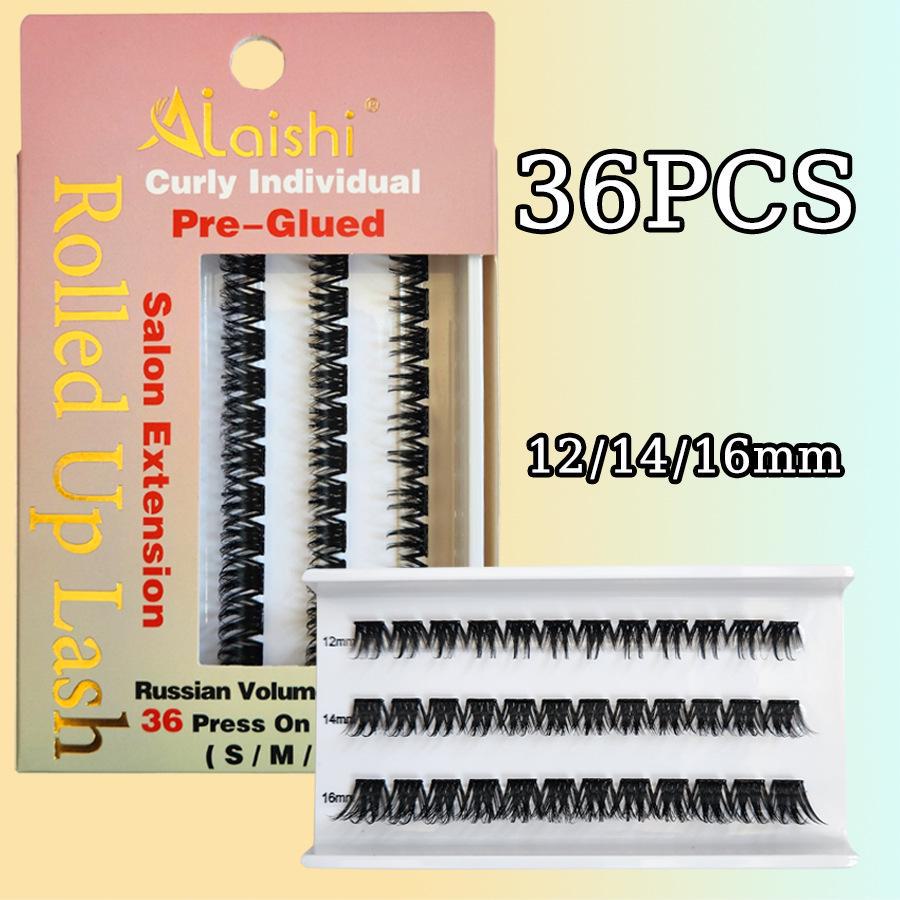 Glue-Free Self-Adhesive Cross-Border False Eyelashes - Pack of 2 segmented, 2 pieces
Glue-Free Self-Adhesive Cross-Border False Eyelashes - Pack of 2 segmented, 2 pieces