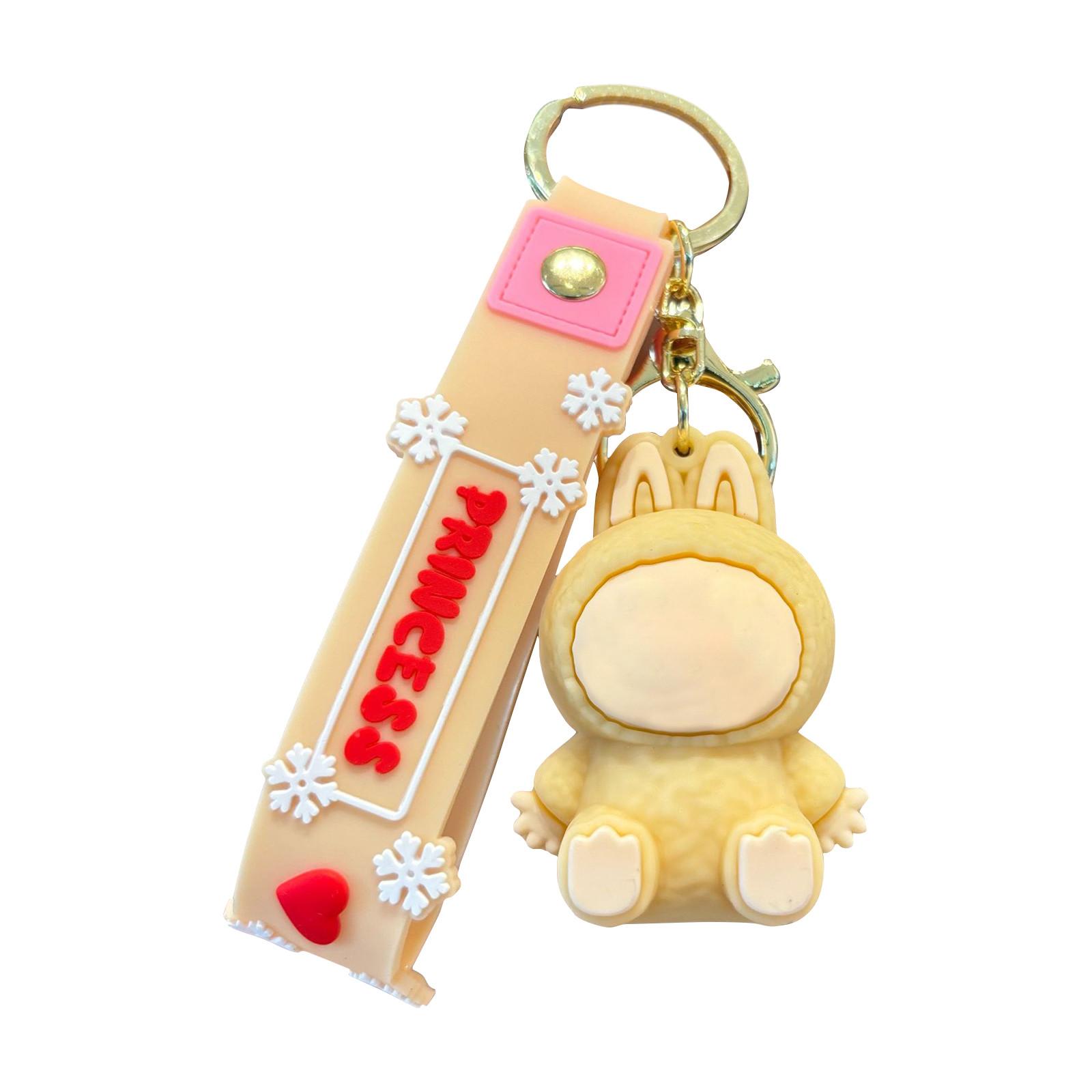 Stippled Three-dimensional Doll Car Key Chain One Size
Stippled Three-dimensional Doll Car Key Chain One Size