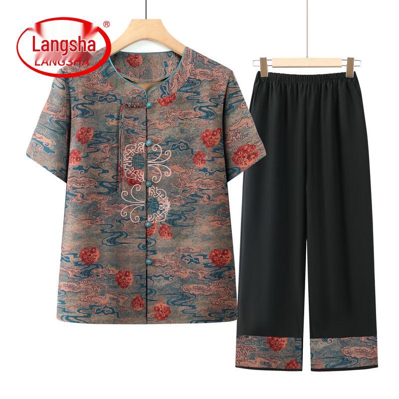 LangSha Women s Retro Short Sleeve Summer Shirt 5XL
LangSha Women s Retro Short Sleeve Summer Shirt 5XL