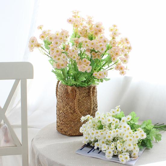 Artificial Flower with Green Leaves Realistic Fake Silk Flower Home Office Wedding Party Indoor Outdoor Faux Flower Bloom Decoration
Artificial Flower with Green Leaves Realistic Fake Silk Flower Home Office Wedding Party Indoor Outdoor Faux Flower Bloom Decoration