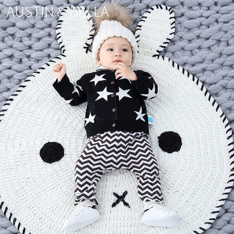 Baby knitted cardigan baby sweater jacket spring and autumn baby boy children knitted sweater 66cm (10-7.5kg)
Baby knitted cardigan baby sweater jacket spring and autumn baby boy children knitted sweater 66cm (10-7.5kg)