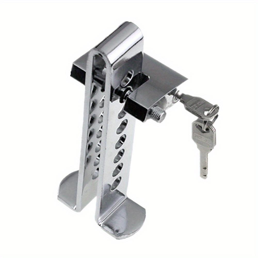 Heavy Duty Adjustable Brake Pedal Lock - 8-Hole Anti-Theft Security System with 2 Keys for Universal Car, Truck, SUV Protection
Heavy Duty Adjustable Brake Pedal Lock - 8-Hole Anti-Theft Security System with 2 Keys for Universal Car, Truck, SUV Protection