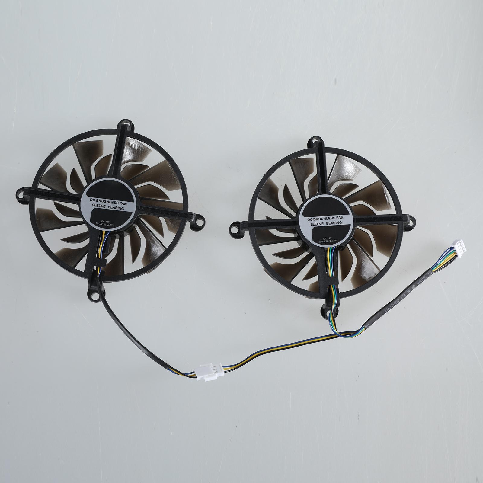 86mm 12V 4Pin Graphics Card Cooling Fan for ZOTAC eForce GTX 1060 GTX 960 GTX 950 Coolers VGA Fan as Fan Replacement
86mm 12V 4Pin Graphics Card Cooling Fan for ZOTAC eForce GTX 1060 GTX 960 GTX 950 Coolers VGA Fan as Fan Replacement