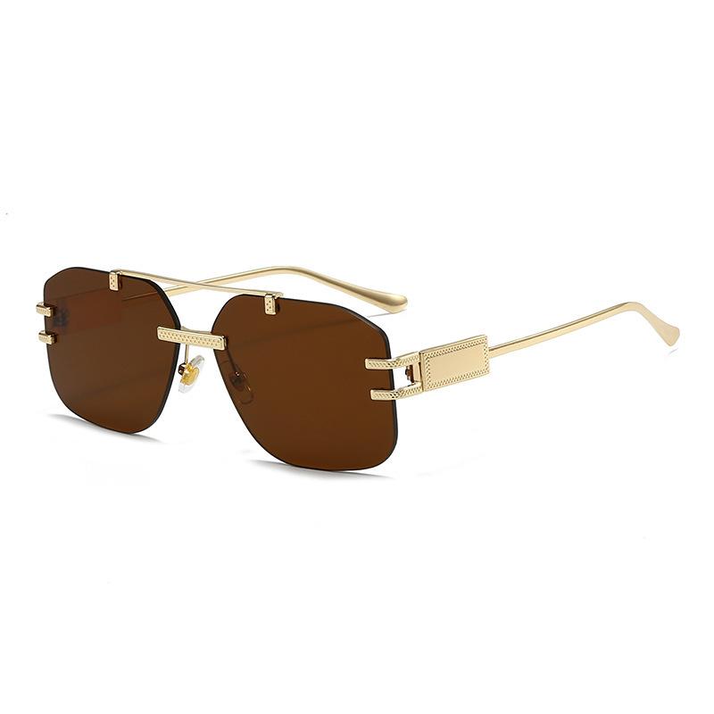 Ins Same Toad Sunglasses Women S High-End Sense Personalized Metal Double Beam Frameless Men S Sunglasses
Ins Same Toad Sunglasses Women S High-End Sense Personalized Metal Double Beam Frameless Men S Sunglasses