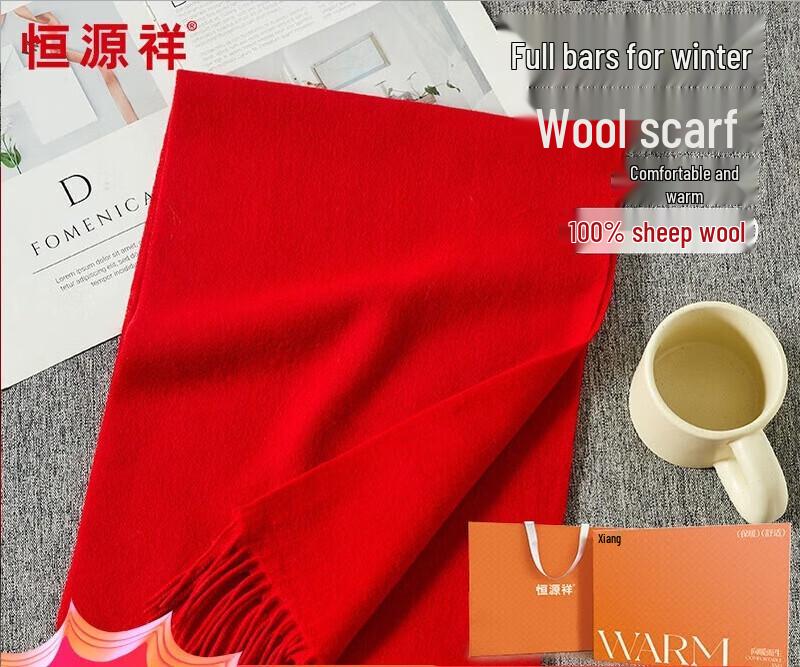 Шарф из чистой шерсти Hengyuanxiang
Шарф из чистой шерсти Hengyuanxiang