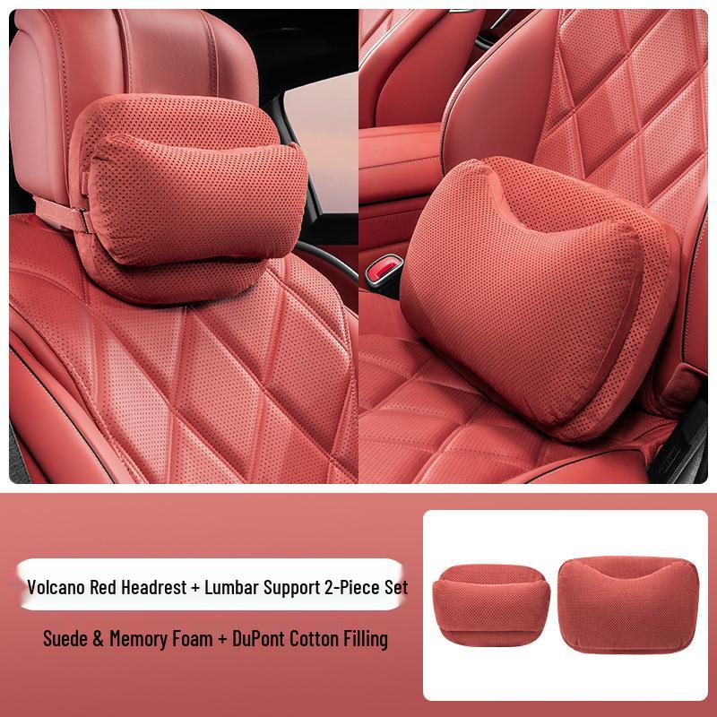 Mercedes-Benz, Maybach, AITO, Li Auto, Tesla Car Headrest and Neck Support Pillow with Lumbar and Cervical Spine Support
Mercedes-Benz, Maybach, AITO, Li Auto, Tesla Car Headrest and Neck Support Pillow with Lumbar and Cervical Spine Support
