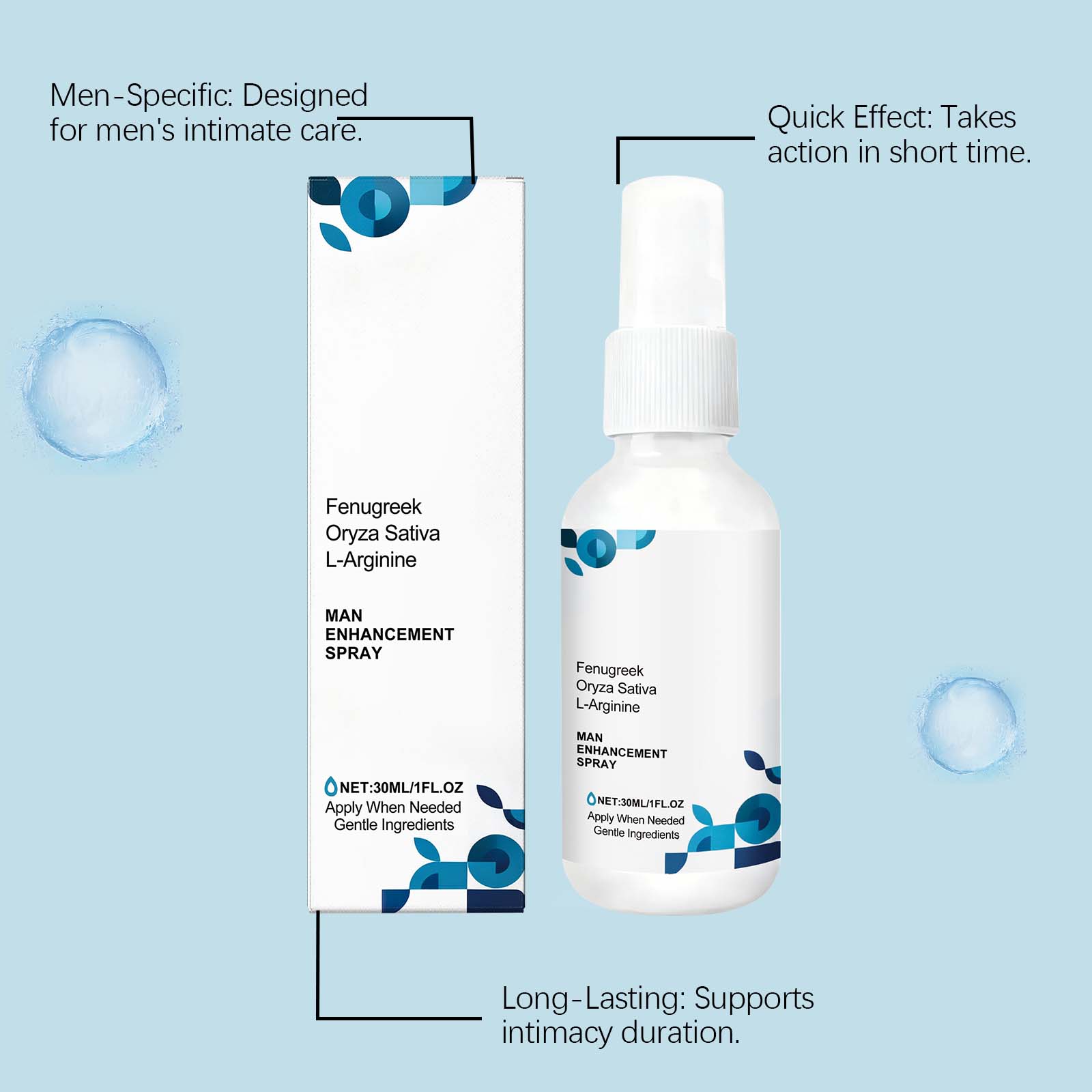 Men’s Care Spray. Gentle ingredients care for and nourish the body, providing comfortable skin and daily vitality
Men’s Care Spray. Gentle ingredients care for and nourish the body, providing comfortable skin and daily vitality