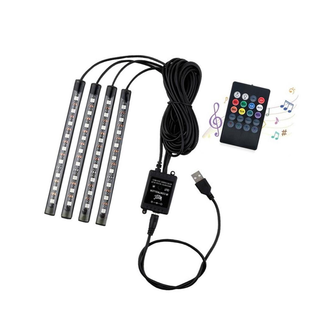 LED Car Light Strips Interior Under Dash Back Window Atmosphere Lamp Sound Activated Automobile Vehicle Kit Decoration
LED Car Light Strips Interior Under Dash Back Window Atmosphere Lamp Sound Activated Automobile Vehicle Kit Decoration