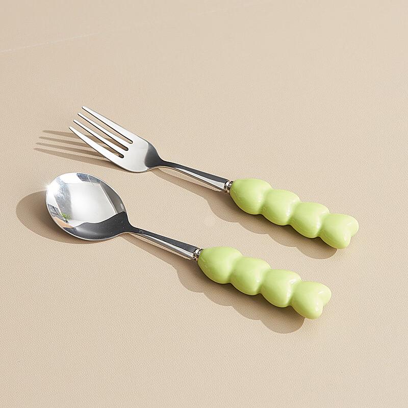 Zhishi Heart Ceramic Stainless Steel Utensil Set
Zhishi Heart Ceramic Stainless Steel Utensil Set