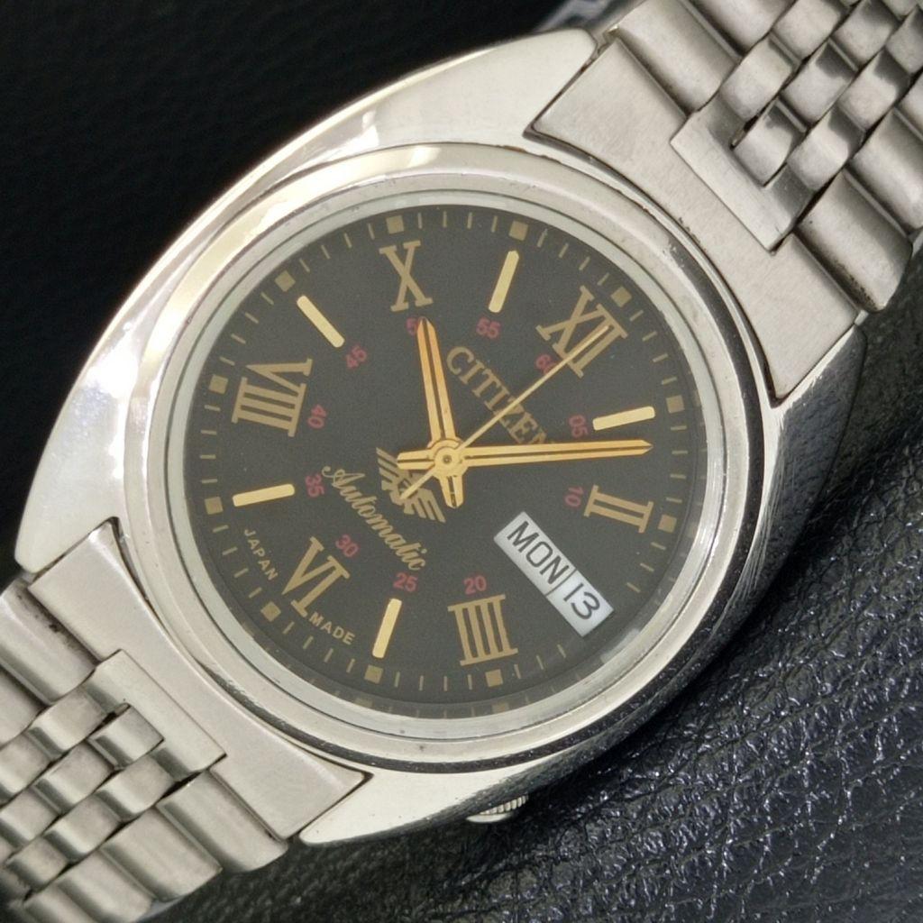 GENUINE CITIZEN AUTOMATIC 8200 VINTAGE JAPAN MENS BLACK DIAL WATCH a500233-2 R151b-a500233
GENUINE CITIZEN AUTOMATIC 8200 VINTAGE JAPAN MENS BLACK DIAL WATCH a500233-2 R151b-a500233
