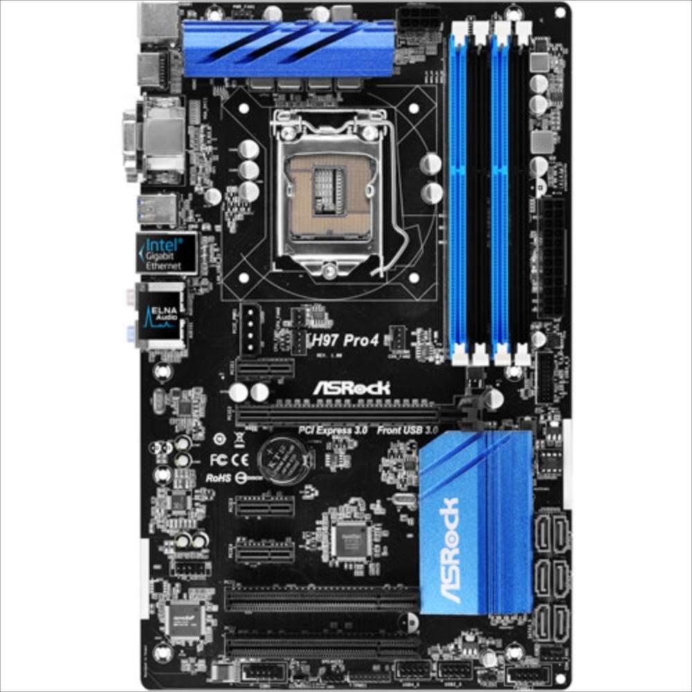 ASRock Motherboard H97 ATX H97 Pro4
ASRock Motherboard H97 ATX H97 Pro4