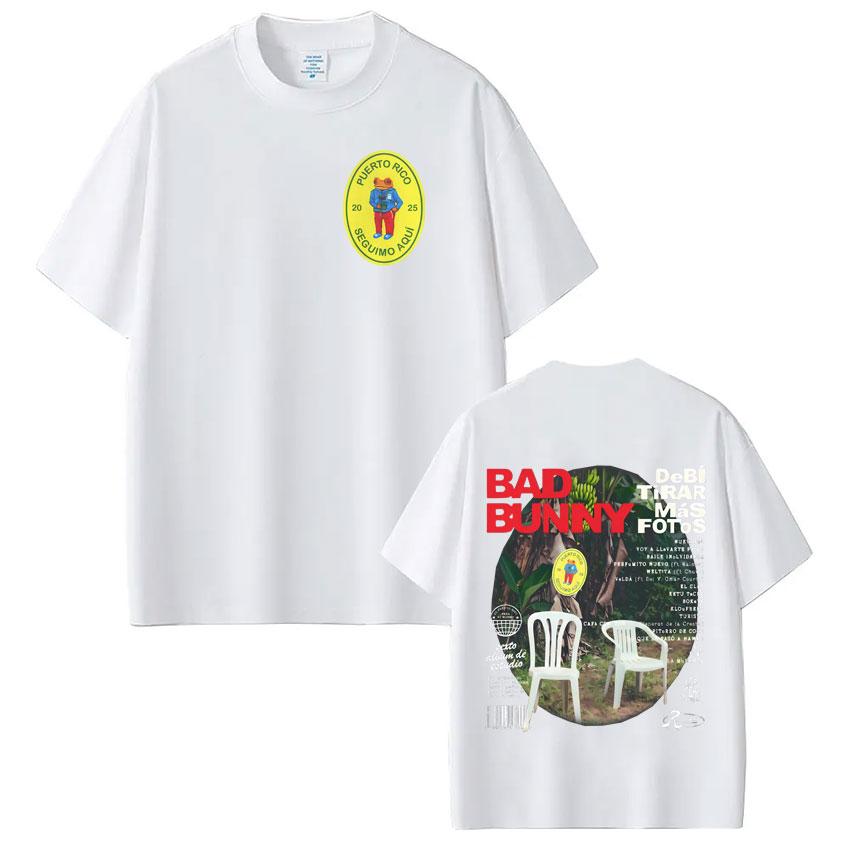 Rap Singer Bad Bunny Album Cover Tshirt Should Take More Photos DTMF 2026 Tour Hiphop Fashion Unisexs Womens Oversized Tshirt 4XL
Rap Singer Bad Bunny Album Cover Tshirt Should Take More Photos DTMF 2026 Tour Hiphop Fashion Unisexs Womens Oversized Tshirt 4XL