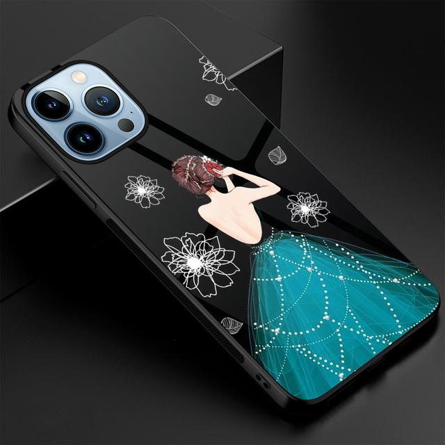 Модный чехол для телефона для девочек Iphone 14 13 11 12 Pro Max Mini Xs Xr X 7 8 6s Plus Se 2022, защитная задняя крышка из закаленного стекла For iphone 11 Pro
Модный чехол для телефона для девочек Iphone 14 13 11 12 Pro Max Mini Xs Xr X 7 8 6s Plus Se 2022, защитная задняя крышка из закаленного стекла For iphone 11 Pro