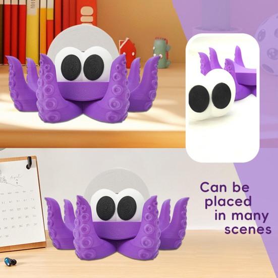 Yousheng Toilet Roll Holder Cartoon Octopus Shaped Freestanding Toilet Paper Holder Tissue Storage Rack Table Decoration фіолетовий
Yousheng Toilet Roll Holder Cartoon Octopus Shaped Freestanding Toilet Paper Holder Tissue Storage Rack Table Decoration фіолетовий