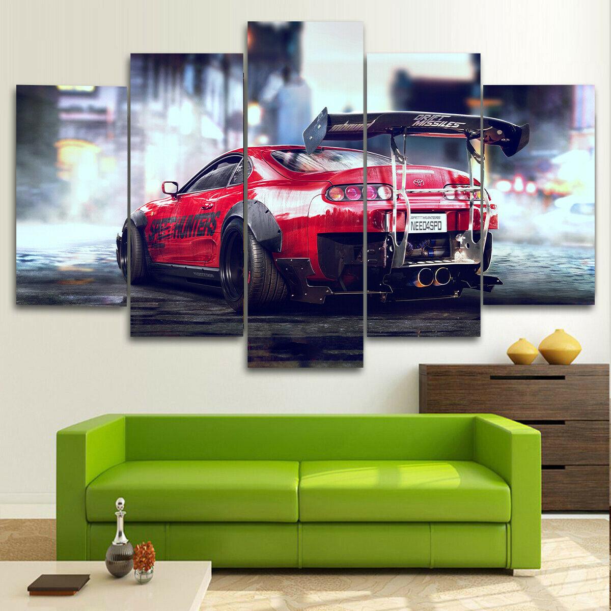 5 шт. Toyota Supra Red Hot Luxury Car 5 шт. холст настенный художественный принт плакат домашний декор 5 шт. картины HD печать декор комнаты
5 шт. Toyota Supra Red Hot Luxury Car 5 шт. холст настенный художественный принт плакат домашний декор 5 шт. картины HD печать декор комнаты