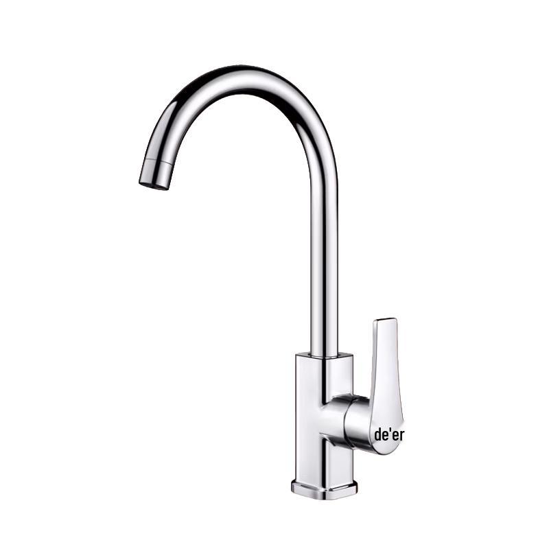 DEL Kitchen Faucet with 360° Swivel & Hot/Cold Control
DEL Kitchen Faucet with 360° Swivel & Hot/Cold Control
