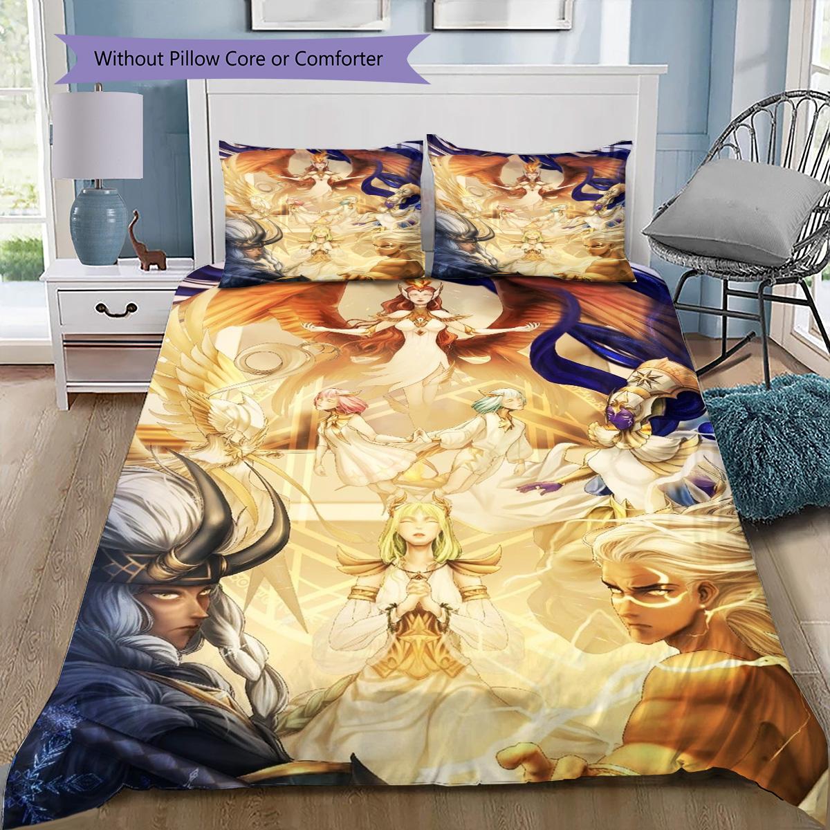 AFK Journey King Character Bedding Set, Fantasy Game Duvet Cover with Pillowcases, No Comforter 135x200cm
AFK Journey King Character Bedding Set, Fantasy Game Duvet Cover with Pillowcases, No Comforter 135x200cm