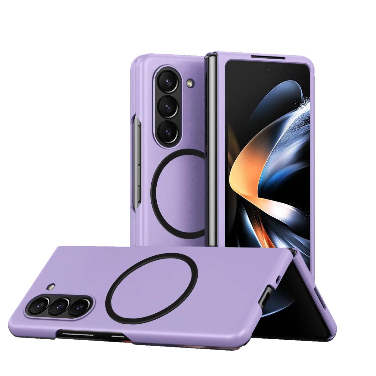 Ультратонкий, приятный для кожи матовый чехол для Samsung Galaxy Z Fold 6 5 4 3 5G, магнитный складной противоударный защитный жесткий чехол For Galaxy Z Fold 6 фиолетовый
Ультратонкий, приятный для кожи матовый чехол для Samsung Galaxy Z Fold 6 5 4 3 5G, магнитный складной противоударный защитный жесткий чехол For Galaxy Z Fold 6 фиолетовый