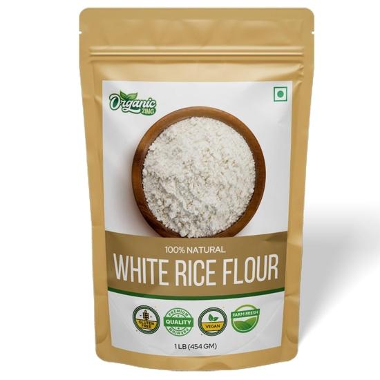 Organic Zing White Rice Flour | Gluten-free White Rice Flour | Preservative-free | Packed and Produced in India - 454 gm
Organic Zing White Rice Flour | Gluten-free White Rice Flour | Preservative-free | Packed and Produced in India - 454 gm