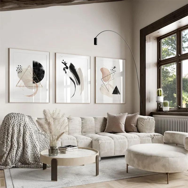 Light Colours Neutral Abstract Art Canvas Painting Modern Nordic Fashion Minimalist Poster Bedroom Gallery Frameless Wall Art 21cm×30cm NoFrame
Light Colours Neutral Abstract Art Canvas Painting Modern Nordic Fashion Minimalist Poster Bedroom Gallery Frameless Wall Art 21cm×30cm NoFrame
