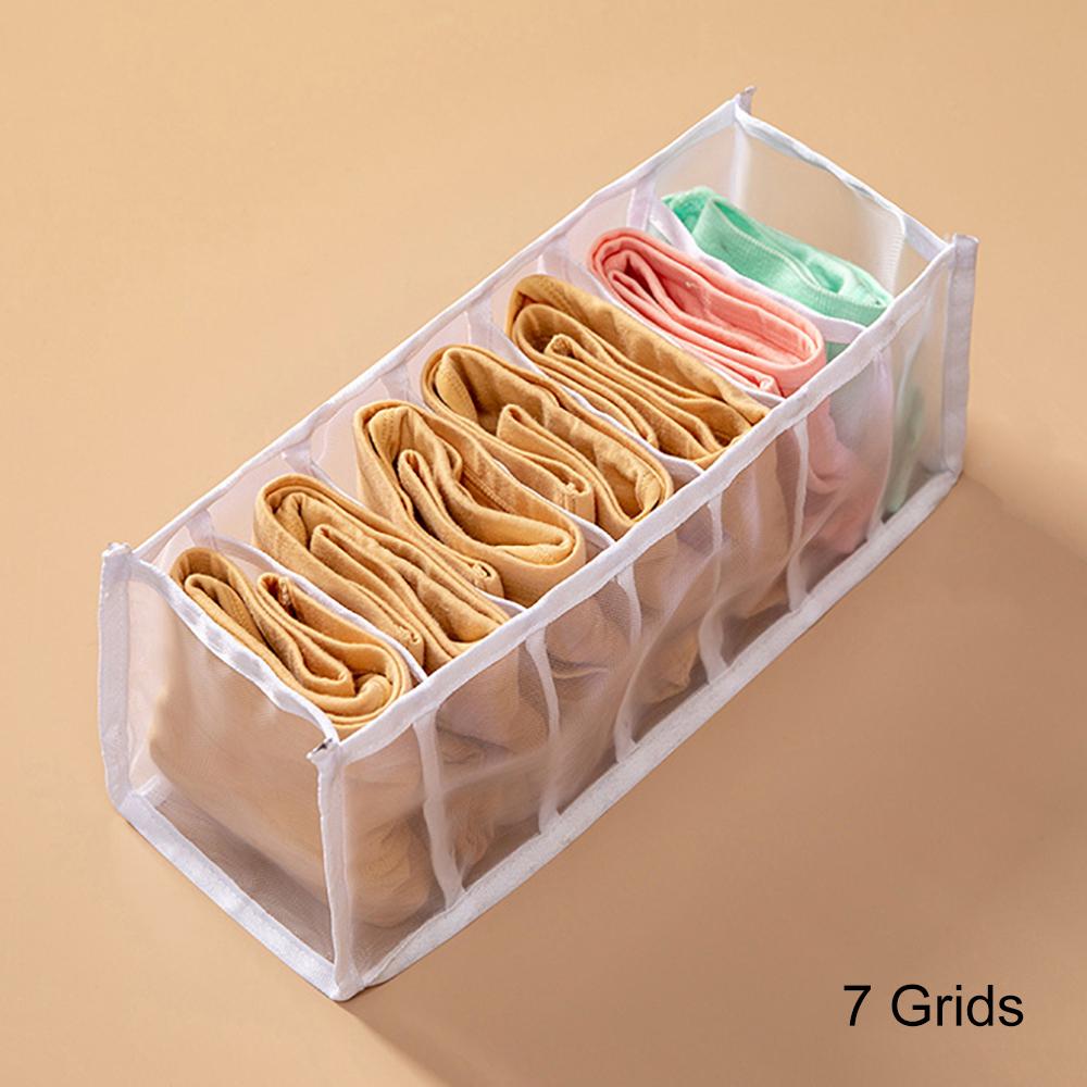 Гардеробная Шкаф Органайзеры для шкафов Разделитель ящиков Домашнее общежитие Нижнее белье Бюстгальтеры Носки Коробки для хранения трусиков Домашняя организация