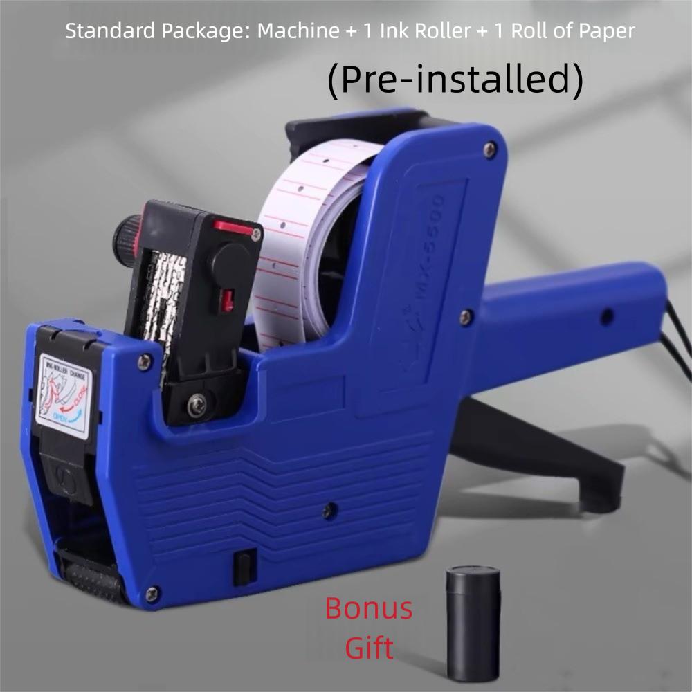 8-разрядный цифровой принтер этикеток 1 рулон этикеток + 1 чернильный маркер для этикеток Машина Продуктовый магазин синий
8-разрядный цифровой принтер этикеток 1 рулон этикеток + 1 чернильный маркер для этикеток Машина Продуктовый магазин синий