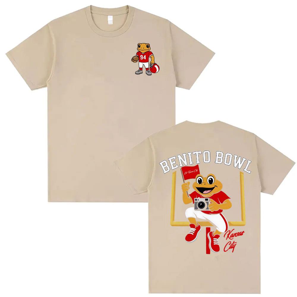 Kansas City Football X Benito Bowl T-shirt, Bad Rabbit Bowl 2000 Rap T-shirt for Men and Women, Harajuku Retro Loose Top 4XL
Kansas City Football X Benito Bowl T-shirt, Bad Rabbit Bowl 2000 Rap T-shirt for Men and Women, Harajuku Retro Loose Top 4XL