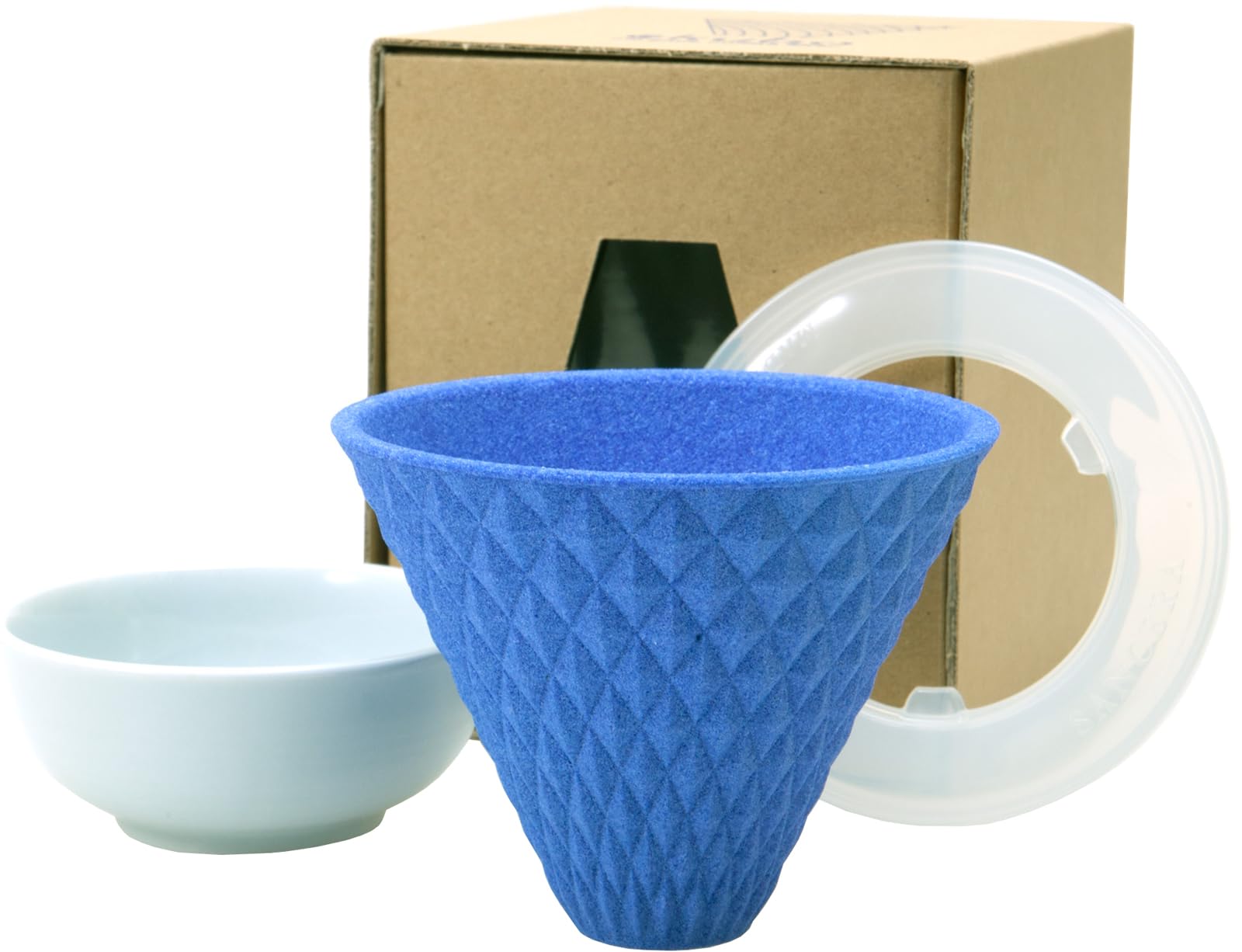 Hasami Ware Ceramic Coffee Ultramarine No Paper Filter Easy to Clean Filter, ekubo, 2-3 cups, Blue, ek-00003, Required,
Hasami Ware Ceramic Coffee Ultramarine No Paper Filter Easy to Clean Filter, ekubo, 2-3 cups, Blue, ek-00003, Required,
