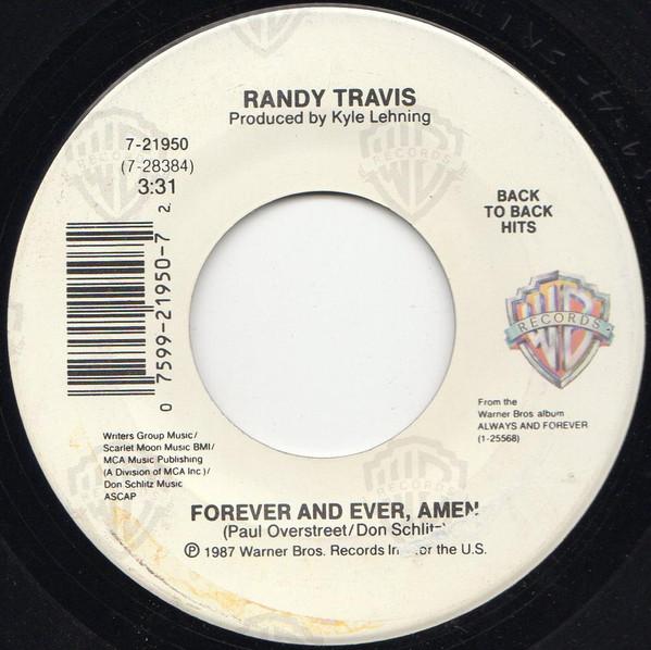 7inch Record RANDY TRAVIS - I Won t Need You Anymore (Always An 721950 Warner Bros. Re US Folk Used
7inch Record RANDY TRAVIS - I Won t Need You Anymore (Always An 721950 Warner Bros. Re US Folk Used