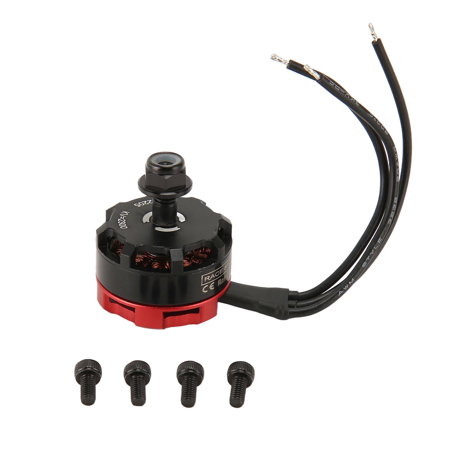 Безщітковий двигун RS2205 2300KV CWCCW 3‑4S Безщітковий двигун дистанційного керування для FPV Racing Drones FPV чорний
Безщітковий двигун RS2205 2300KV CWCCW 3‑4S Безщітковий двигун дистанційного керування для FPV Racing Drones FPV чорний