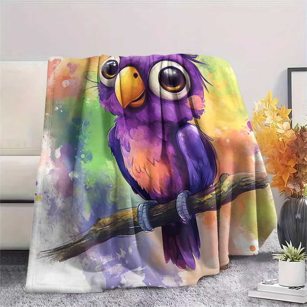 Parrot Print Flannel Blanket, High quality Comfortable for All Seasons, Home Decor, Warmth and Comfort, Perfect for Christmas Gifts 80cm x 120cm
Parrot Print Flannel Blanket, High quality Comfortable for All Seasons, Home Decor, Warmth and Comfort, Perfect for Christmas Gifts 80cm x 120cm