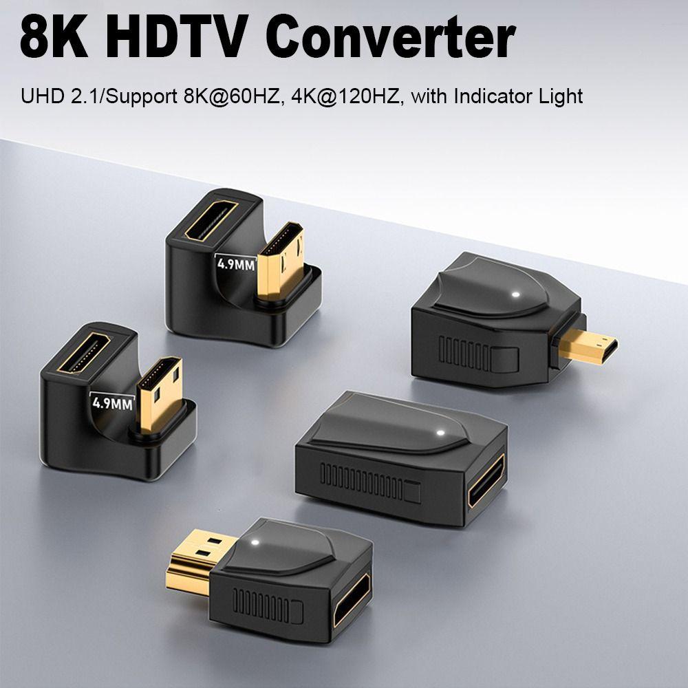 48 Гбит/с HD 2.1 разъем 8K 60 Гц Micro HD адаптер монитор ноутбука HDTV в мини-конвертер HDTV
48 Гбит/с HD 2.1 разъем 8K 60 Гц Micro HD адаптер монитор ноутбука HDTV в мини-конвертер HDTV