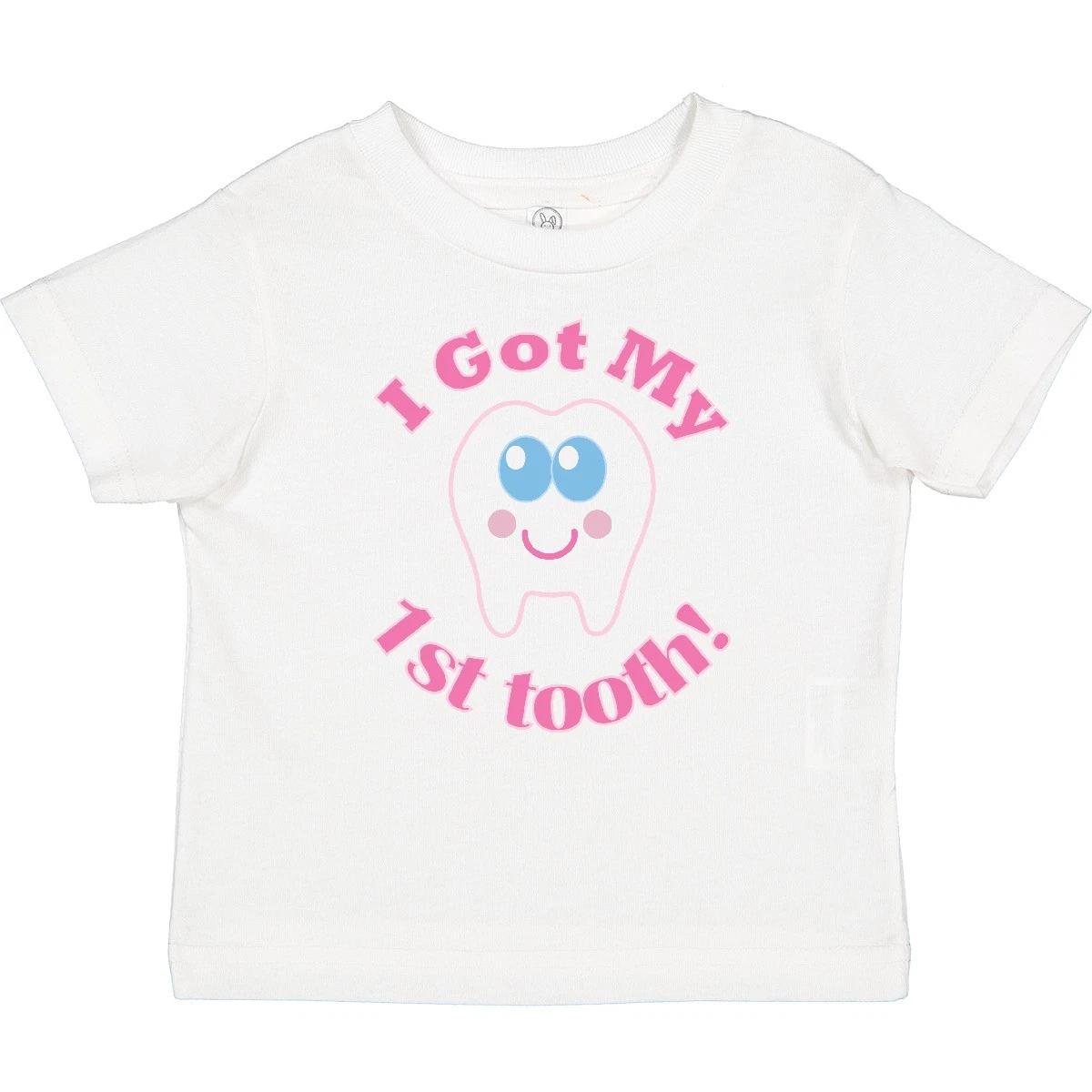 Inktastic I Got My 1st Tooth Baby T-Shirt Kids Teeth Adorable Milestone Infant 140
Inktastic I Got My 1st Tooth Baby T-Shirt Kids Teeth Adorable Milestone Infant 140