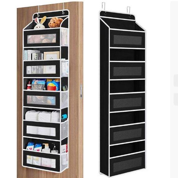 Over The Door Organizer Storage-5-Tier Hanging Organizer with 10 Large Pockets, Anti-Tilt Design, 44 lb Capacity for Bedroom, Bathroom чорний
Over The Door Organizer Storage-5-Tier Hanging Organizer with 10 Large Pockets, Anti-Tilt Design, 44 lb Capacity for Bedroom, Bathroom чорний