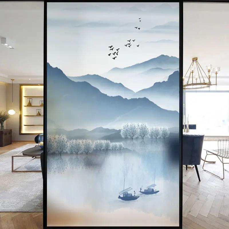 Static Cling Privacy Windows Film Decorative Chinese Landscape Painting Glass Window Stickers Frosted Window Film 02 (as the picture,40x60cm WxH)
Static Cling Privacy Windows Film Decorative Chinese Landscape Painting Glass Window Stickers Frosted Window Film 02 (as the picture,40x60cm WxH)