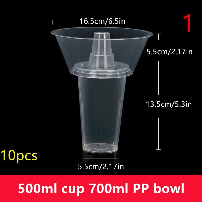 10/50Pcs Disposable Plastic Cup Drink Snack Cup Bowl Bubble Milk Tea Fruit Portable Cups Desserts Fondue Cup Adults Kids
10/50Pcs Disposable Plastic Cup Drink Snack Cup Bowl Bubble Milk Tea Fruit Portable Cups Desserts Fondue Cup Adults Kids