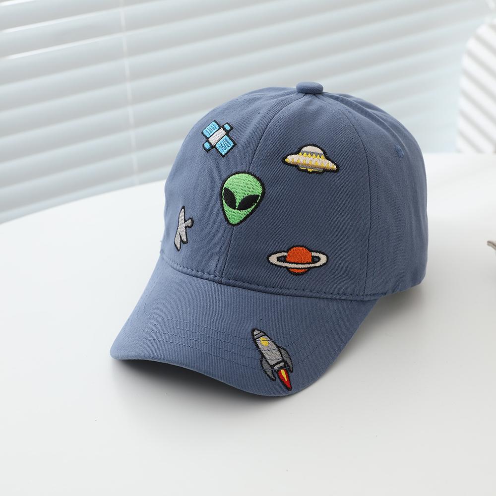 Japanese and Korean cute alien children s baseball cap, cartoon baby baseball cap, sun hat for spring outdoor use One Size
Japanese and Korean cute alien children s baseball cap, cartoon baby baseball cap, sun hat for spring outdoor use One Size