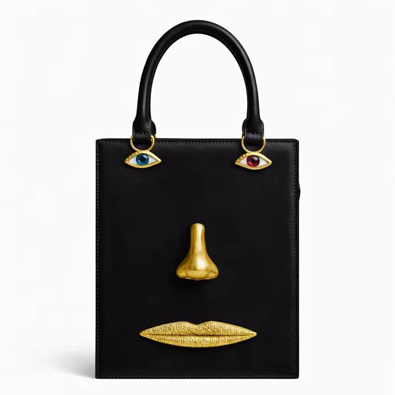 2026 Fashion Design Vintage Character 3D Face Shape Women s Handbag Luxury Facial Features Tote Bag Retro Shoulder Crossbody Bag чёрный
2026 Fashion Design Vintage Character 3D Face Shape Women s Handbag Luxury Facial Features Tote Bag Retro Shoulder Crossbody Bag чёрный