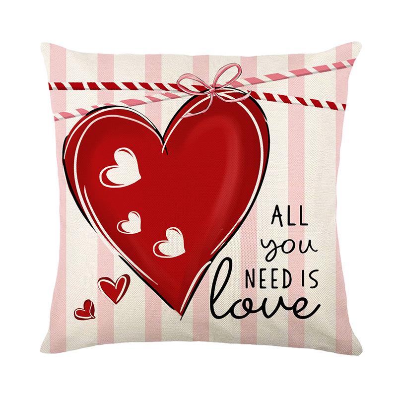 Simple Valentine s Day Printed Pillow Case Line Festive Decoration Letters Home Sofa Cushion Cover Bedroom Pillow Case 45 * 45CM (excluding pillow core)
Simple Valentine s Day Printed Pillow Case Line Festive Decoration Letters Home Sofa Cushion Cover Bedroom Pillow Case 45 * 45CM (excluding pillow core)