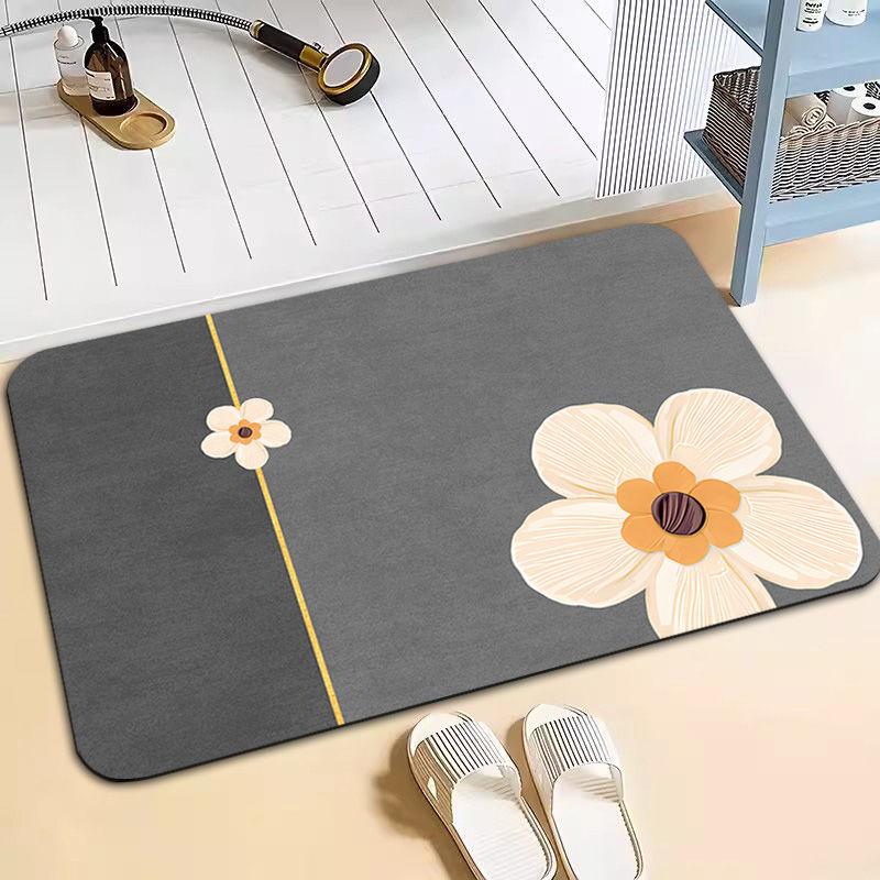 Bathroom non-slip mat, diatom mud floor mat, foot mat, bathroom absorbent mat, household quick-drying mat can be 40X60cm 15.7X23.6in
Bathroom non-slip mat, diatom mud floor mat, foot mat, bathroom absorbent mat, household quick-drying mat can be 40X60cm 15.7X23.6in
